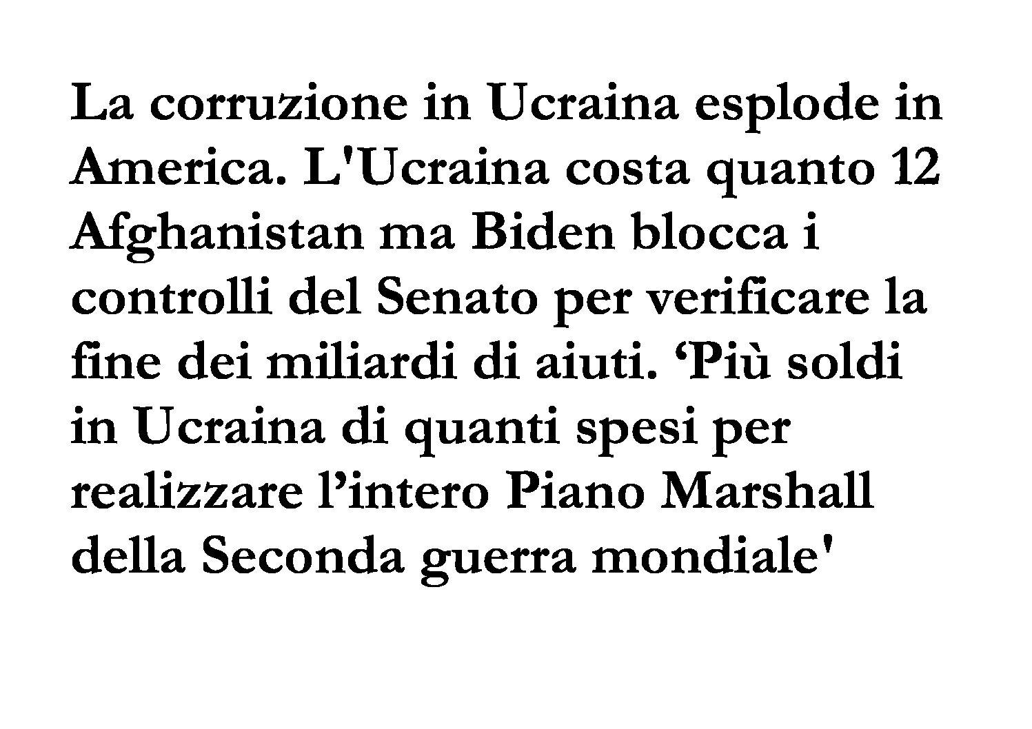 Corruzione in Ucraina